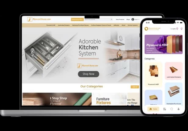 Plywood Bazar Case Study Display