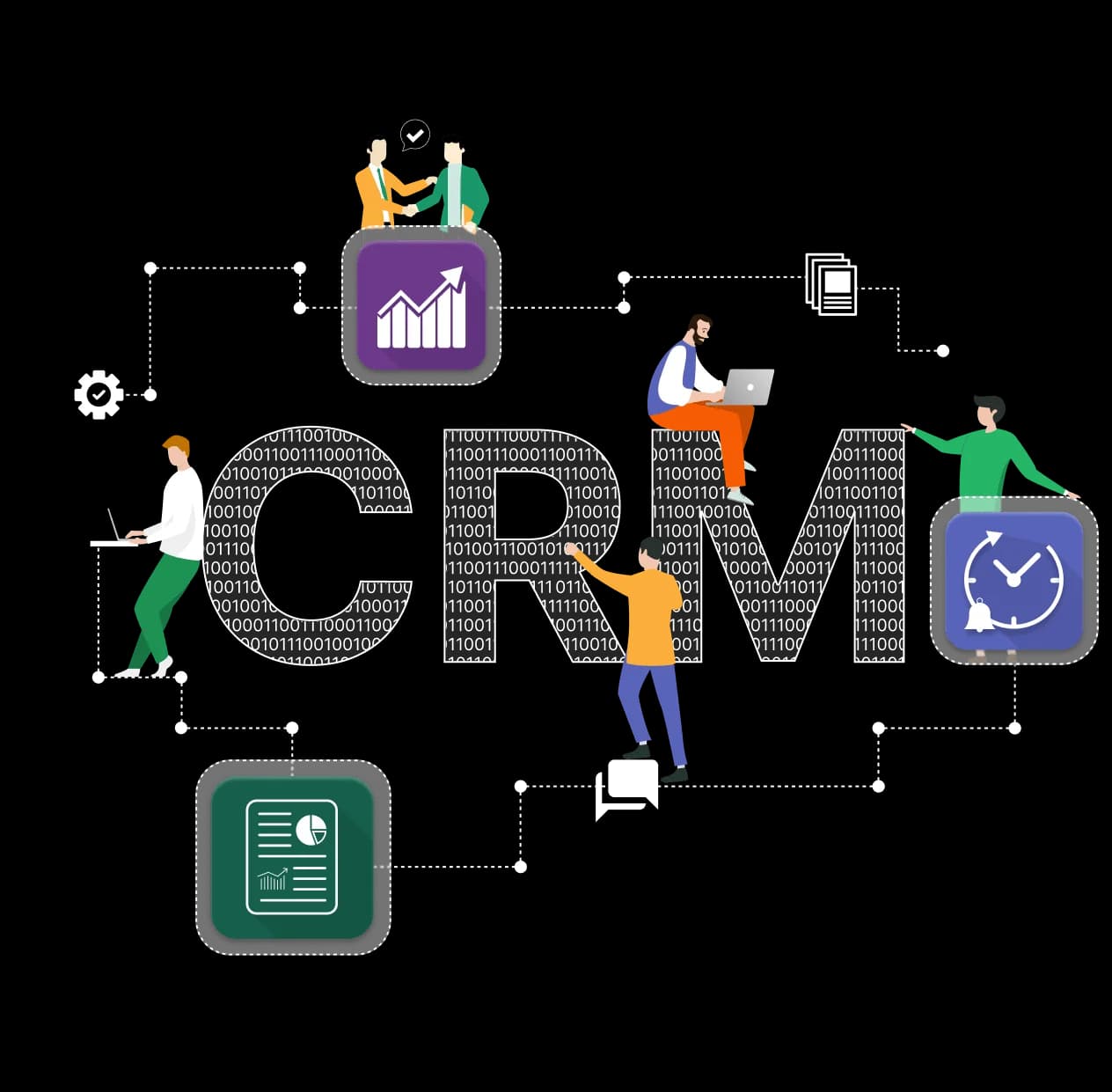 CRM illustration