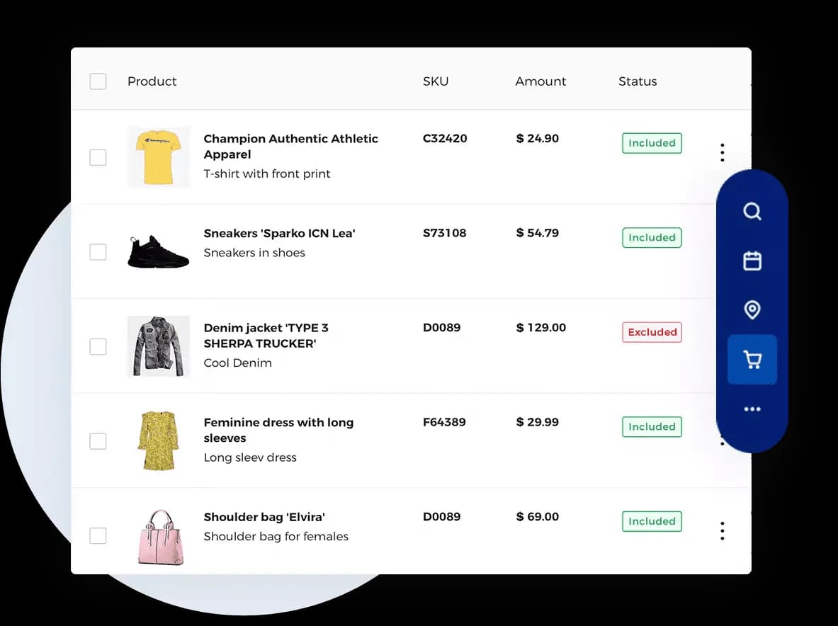 eCommerce Mobile App UI
