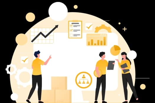 Production Management Illustration