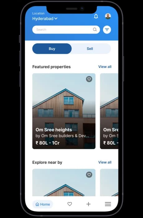 Real Estate App UI