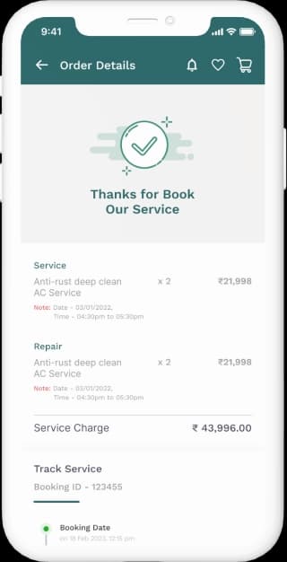 Client phone screen 6